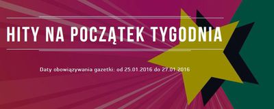 Hity na początek tygodnia