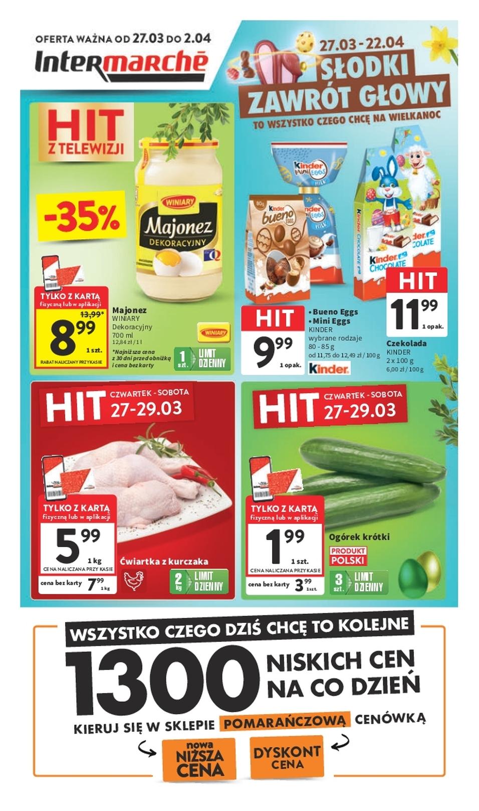 Gazetka promocyjna Intermarche str. 1