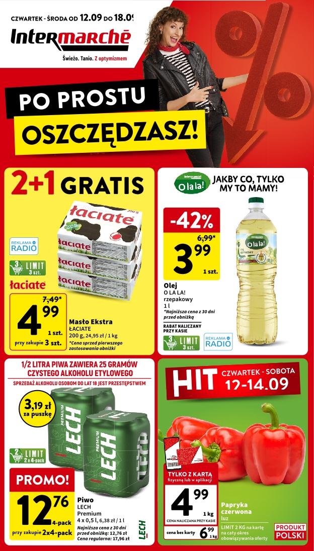 Gazetka promocyjna Intermarche str. 1