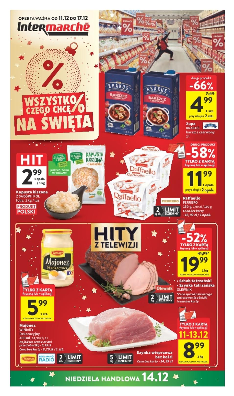 Gazetka promocyjna Intermarche str. 1