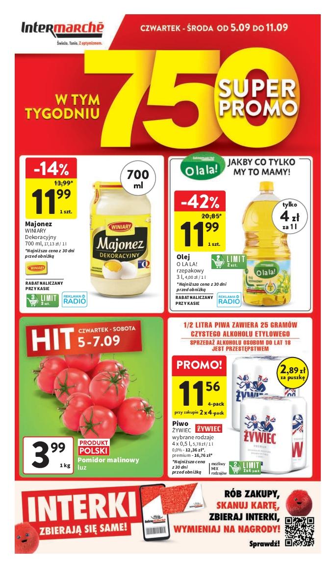 Gazetka promocyjna Intermarche str. 1