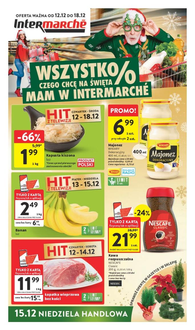 Gazetka promocyjna Intermarche str. 1
