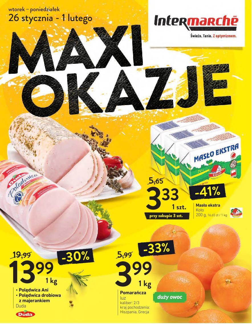 Gazetka promocyjna Intermarche str. 1