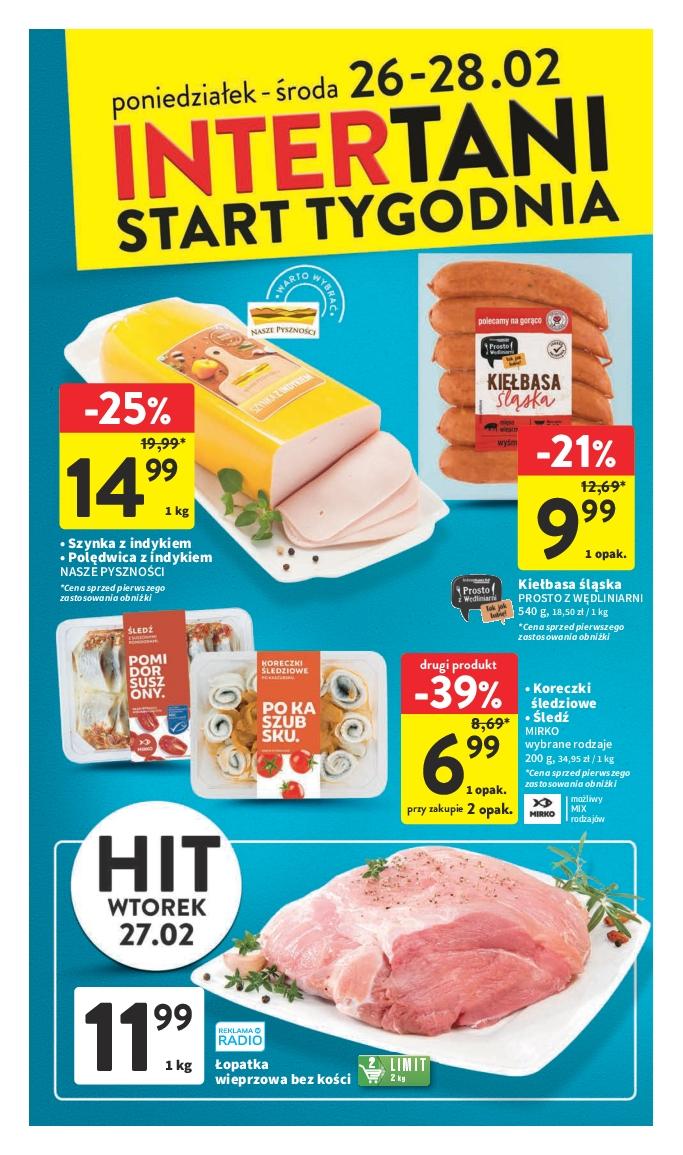 Gazetka promocyjna Intermarche str. 1